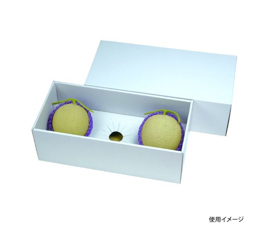 ヤマニパッケージ 青果用贈答箱 ホワイトロイヤル 3個入170H 30枚 L-2384 1ケース（ご注文単位1ケース）【直送品】