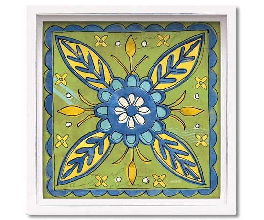 ユーパワー ロハス ミニアートフレーム アンネ タヴォレッティ｢タスカン サンタイル3｣ LA-01232 1個（ご注文単位1個）【直送品】