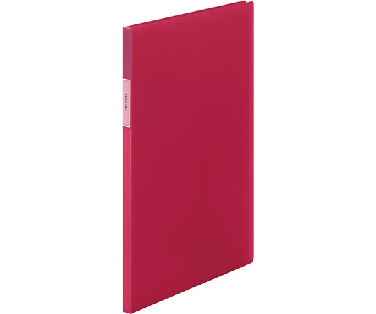 キングジム FV クリアーファイル(透明) 20P 赤 FV166T 1冊(ご注文単位1冊)【直送品】