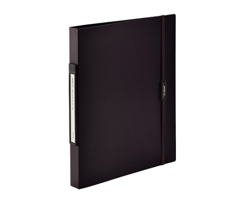 LIHITLAB SMART FIT リングファイル<ツイストリング> 24ブラック F-7540 F7540-24 1冊(ご注文単位1冊)【直送品】