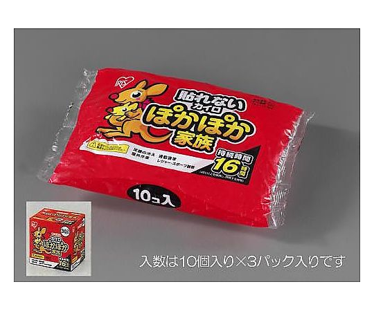 エスコ 125x100mm 使い捨てカイロ(30個) EA922AK-12A 1箱(ご注文単位1箱)【直送品】
