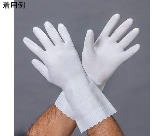 アズワン [L/300mm]手袋(クリーンルーム用･塩ビ/10双) EA354GB-83 1袋 (ご注文単位1袋)【直送品】