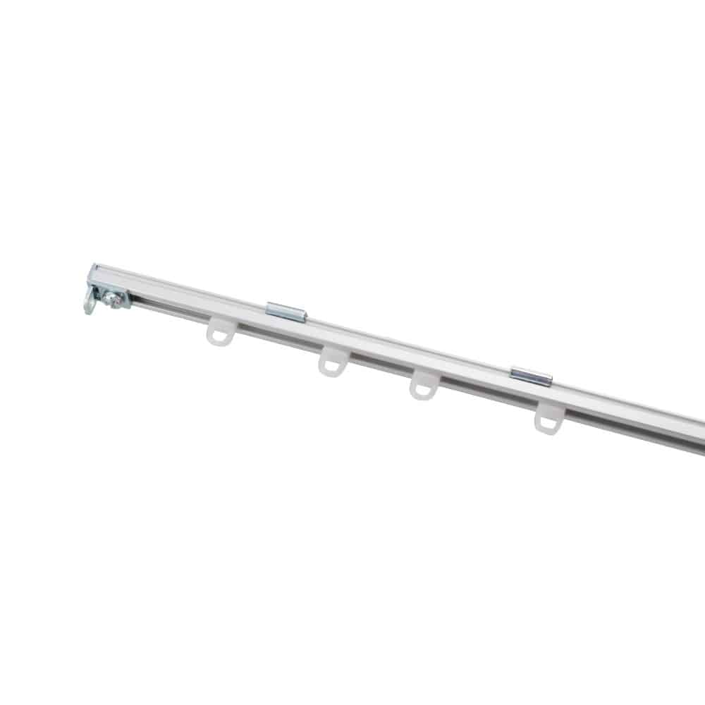 ハイロジック スリムレール 1.55mセット シルバー 00058671 1本（ご注文単位1本）【直送品】