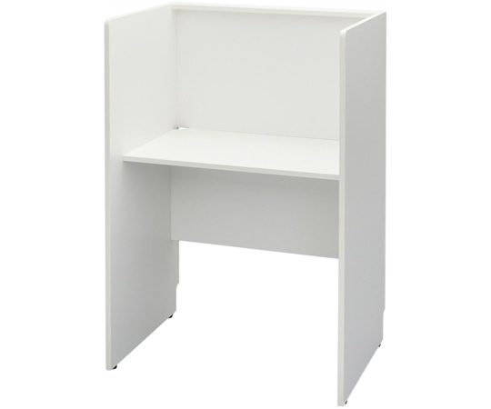 アール・エフ・ヤマカワ RFPCブース2 W800×D600 基本 ホワイト RFPCB2-8060WH 1台(ご注文単位1台)【直送品】