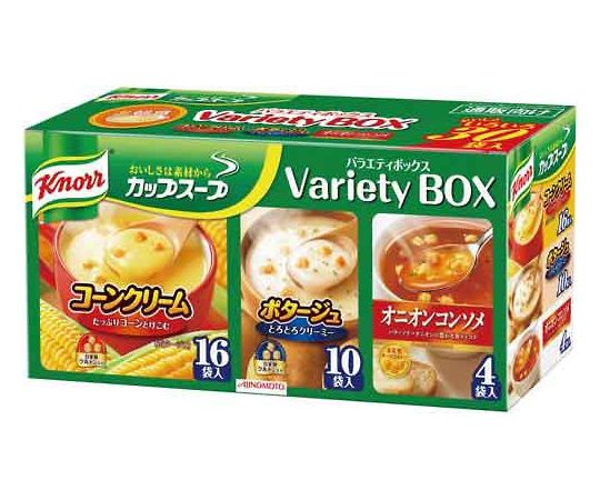 味の素 クノールカップスープ バラエティボックス 1箱(30食入) 174201 1箱※軽（ご注文単位1箱）【直送品】