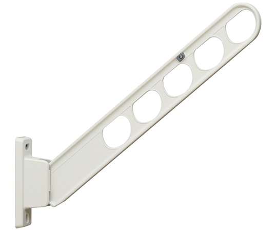 川口技研 ホスクリーン 腰壁用 屋外物干し金物 ホワイト 2本入 HD-55-W 1セット（ご注文単位1セット）【直送品】