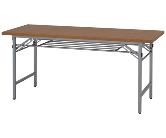 カグクロ 折りたたみテーブル W1500×D450×H700mm チーク NTH-1545-TK 1台(ご注文単位1台)【直送品】