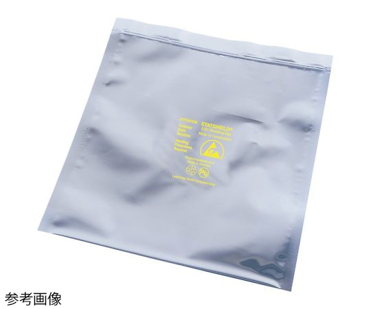 DESCO ESDバッグ STATSHIELD メタルイン ジップ式 356mm×457mm 100枚 13710 1セット (ご注文単位1セット)【直送品】