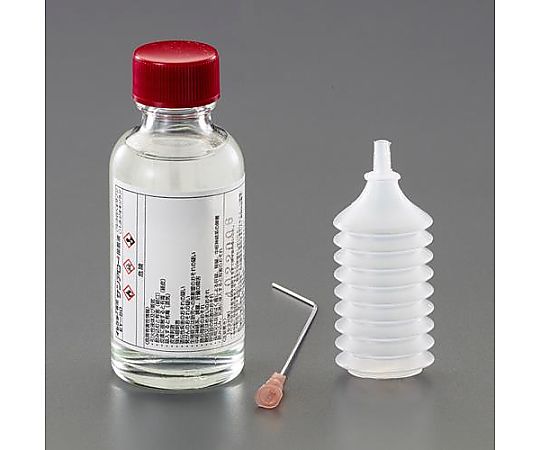 アズワン [パイプラック用]100ml接着液(プラスチックジョイント用) EA976BY-663 1個（ご注文単位1個）【直送品】