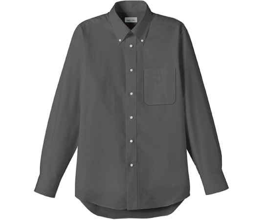ボンマックス オックスフォード長袖シャツ チャコールグレー S FB4510U 1枚（ご注文単位1枚）【直送品】