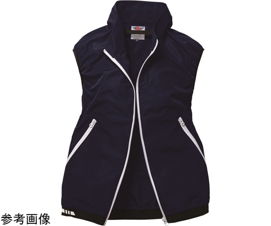 日新被服 ベスト ネイビー 5L TR1391-02-5L 1着(ご注文単位1着)【直送品】