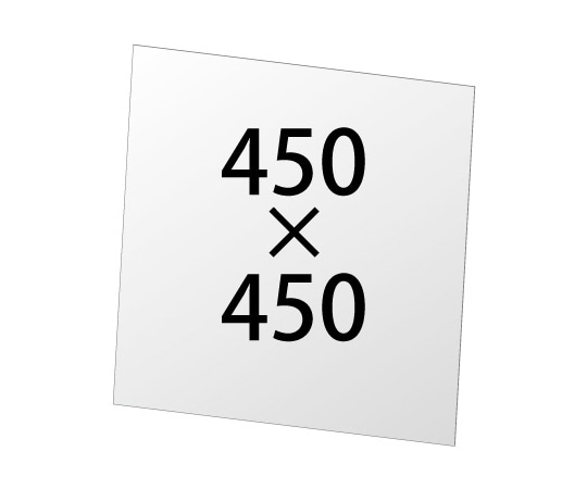 常磐精工 VASK用アルミ複合板(白)3mm厚 450×450mm VASKOP-AP450X450 1個（ご注文単位1個）【直送品】