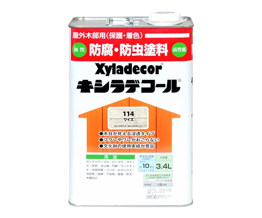 カンペハピオ(KANSAI) キシラデコール ワイス 3.4L 17670680000 1個(ご注文単位1個)【直送品】