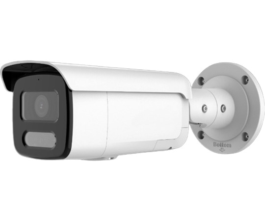 ビットストロング 24時間カラー撮影 / 人・車両ターゲット分類 / ストロボライト・オーディオアラームにより警告 / バレット型防犯カメラ 2.8mm BS-2CD2T47G2-LSU/SL(2.8mm) 1個(ご注文単位1個)【直送品】