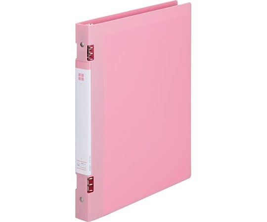 カウネット ピックアップクリヤーブック 差替式 27mm ピンク 4320-7930 1冊(ご注文単位1冊)【直送品】