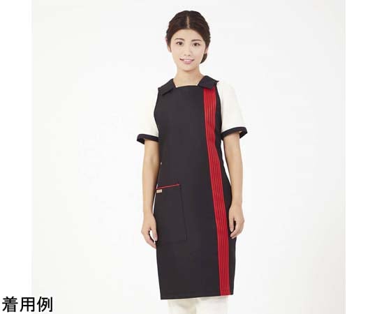 CML LDLスタイリッシュエプロン フレッシュレッド T100346 1着（ご注文単位1着）【直送品】