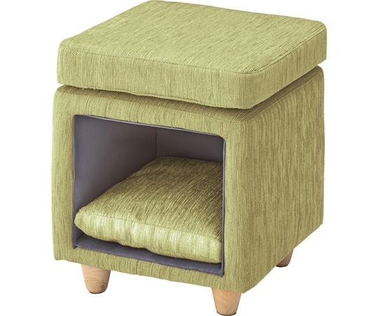 東谷 ペットスツール グリーン PET-62GR 1個（ご注文単位1個）【直送品】