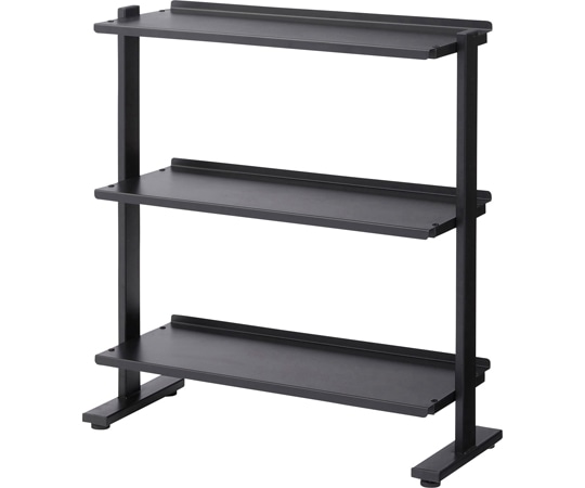 東谷 2WAYラック3D ブラック DIS-73BK 1個（ご注文単位1個）【直送品】