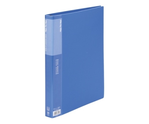 ビュートン リングバインダー (背幅:32mm) ブルー RB-A4W-B 1冊(ご注文単位1冊)【直送品】