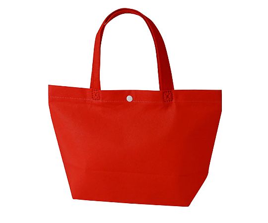 アズワン 不織布バッグ 船底ホック付き 特小 赤 200枚入 LC0528AL00 1箱(ご注文単位1箱)【直送品】