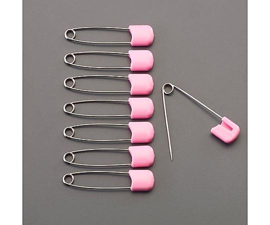 クローバー 43mm 安全ピン(8本) EA762FC-111 1個(ご注文単位1個)【直送品】