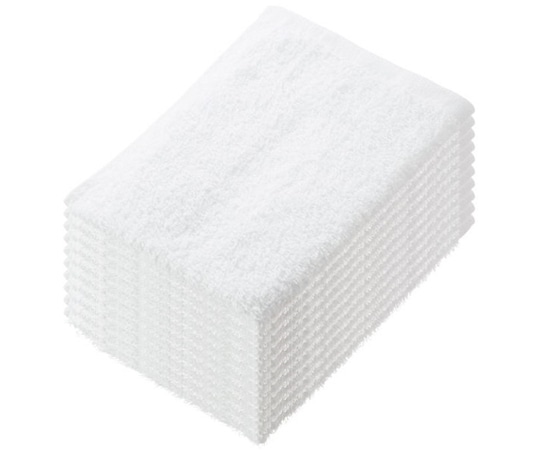 伊藤忠リーテイルリンク 少し厚手のおしぼりタオル ホワイト 10枚×30袋  1ケース（ご注文単位1ケース）【直送品】