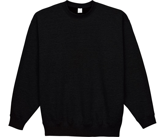 ボンマックス 10オンス トレーナー(裏パイル) ブラック L MS2136 1枚（ご注文単位1枚）【直送品】