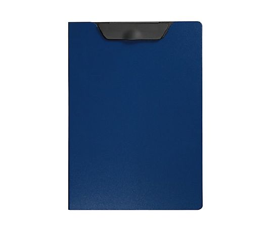 エスコ 334x238mm クリップファイル(ネイビー) EA762DA-81 1冊(ご注文単位1冊)【直送品】