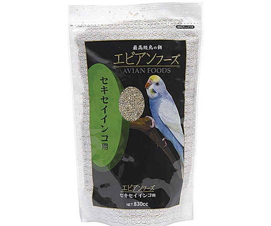 アラタ 最高級鳥の餌 エビアンフーズ セキセイインコ用 830cc  1個（ご注文単位1個）【直送品】