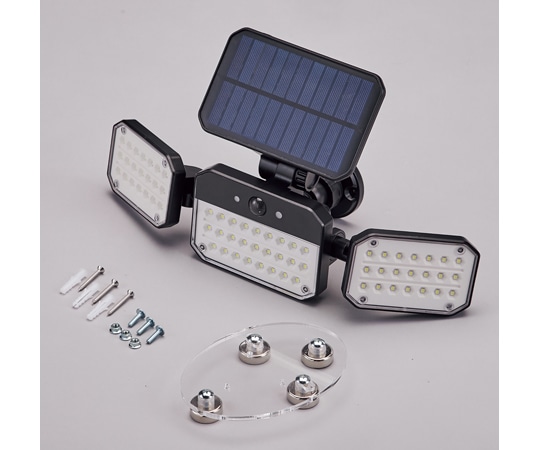 日本緑十字社 ソーラーセンサーライト 広範囲照射タイプ センサーライト-795 170×180×340mm 352135 1台(ご注文単位1台)【直送品】