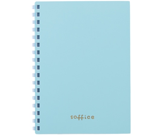 LIHITLAB ソフィーチェノート A6 ブルー N3101-8 1冊(ご注文単位1冊)【直送品】