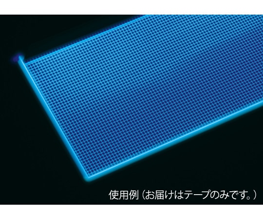 ハヤノ産業 光る棚用カラーテープ(フィルム) W900 シアン(青) CT5C875 1枚（ご注文単位1枚）【直送品】