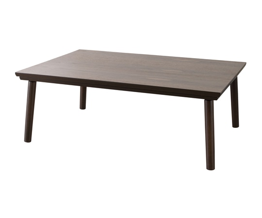 東谷 フラットヒーターコタツテーブル ブラウン KT-303 1個(ご注文単位1個)【直送品】