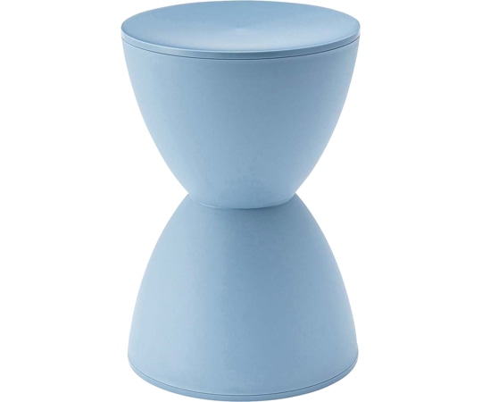 東谷 スツール ブルー PC-680SBL 1個（ご注文単位1個）【直送品】