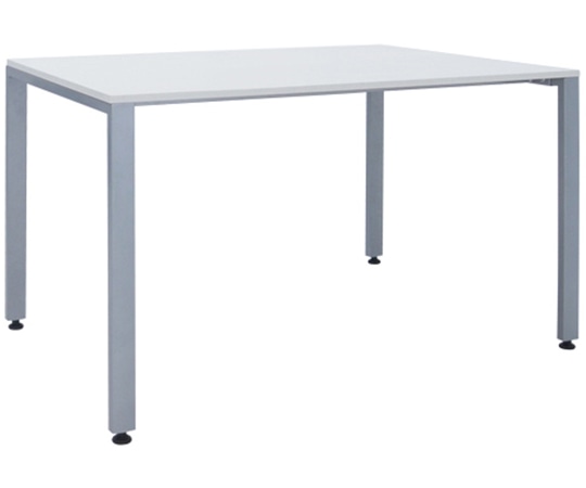 カグクロ ミーティングテーブルTKシャープタイプ W1200×D750×H700mm ホワイト TK-1275-WH 1台(ご注文単位1台)【直送品】