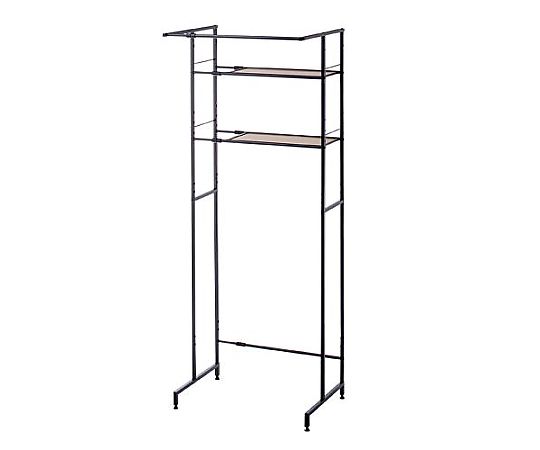 平安伸銅工業 640-820x530x1820mm ランドリーラック(ハンガーバー付) EA951FE-331 1個(ご注文単位1個)【直送品】