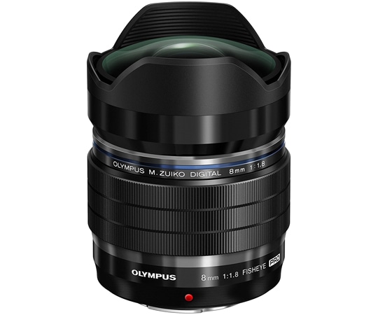 オリンパス 交換レンズ M.ZUIKO DIGITAL ED 8mm F1.8 Fisheye PRO  1本（ご注文単位1本）【直送品】
