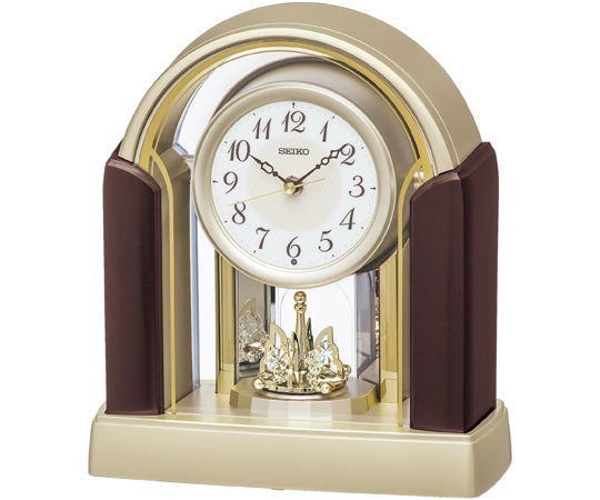 セイコー 電波置時計 281×250×126mm BY244G 1個(ご注文単位1個)【直送品】