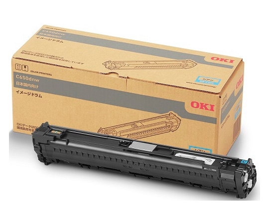 OKI イメージドラム シアン (C650dnw) DR-C4EC 1台(ご注文単位1台)【直送品】