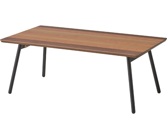 東谷 エルマー フォールディングテーブル ブラウン END-351 1個（ご注文単位1個）【直送品】