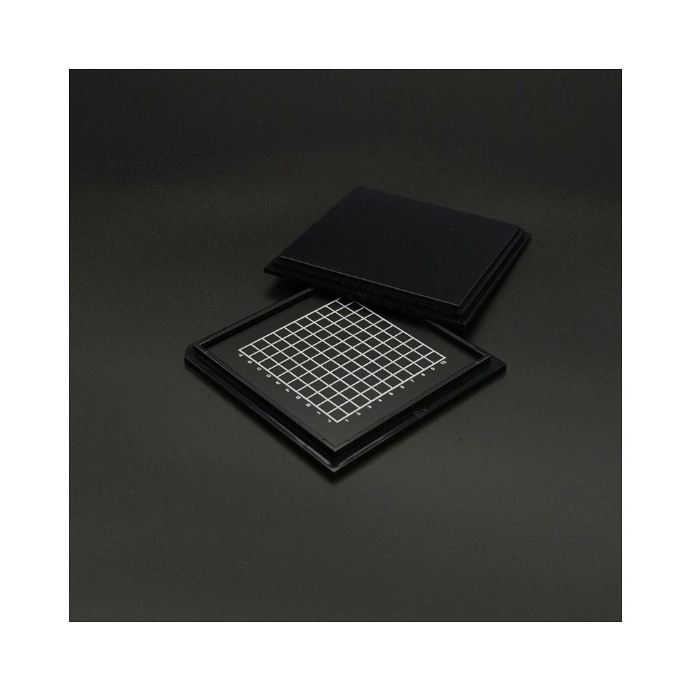 エクシール 精密部品搬送ケース ゲルベースR 4インチ 黒 クラウディC5 10個入 GC00-16046AS 1セット (ご注文単位1セット)【直送品】