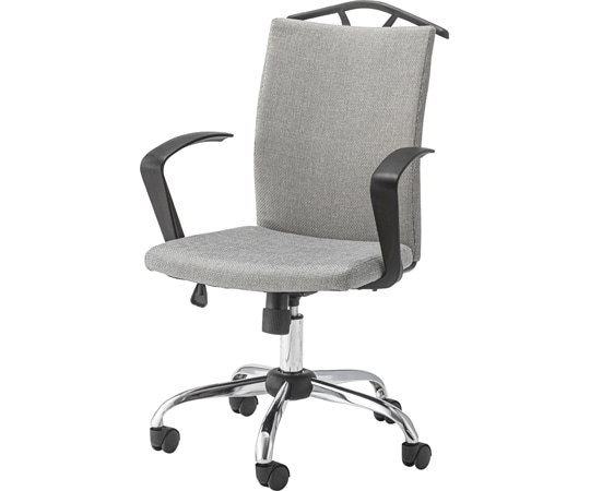 東谷 オフィスチェア グレー OFC-40GY 1個(ご注文単位1個)【直送品】