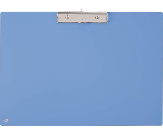 ライオン事務器 PETカラー用箋挟 ブルー No.241K(B) 1枚(ご注文単位1枚)【直送品】