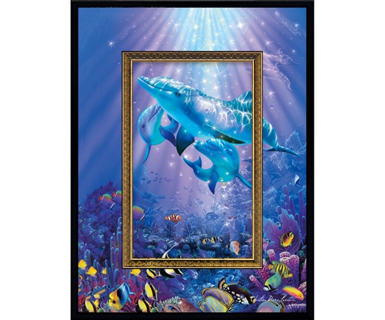 ユーパワー クリスチャン・リース・ラッセン ビッグアート｢ラ メール ドゥ クリスタル ヌメロ アン(Sサイズ)｣ CL-05020 1個（ご注文単位1個）【直送品】