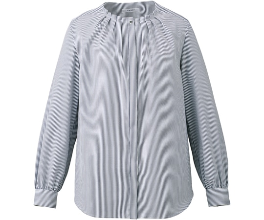 カーシーカシマ ENJOY 長袖シャツブラウス FINE SAROU TWILL ネイビー 9号 EWB803 1枚（ご注文単位1枚）【直送品】