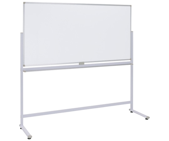 カグクロ 片面L字脚付きホワイトボードW1800(無地) WL-1890 1台(ご注文単位1台)【直送品】