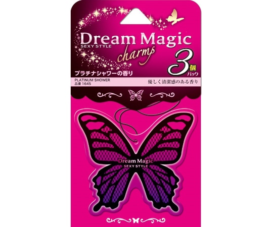 CARALL ドリームマジックチャーム プラチナシャワー 3個パック 1645 1パック（ご注文単位1パック）【直送品】