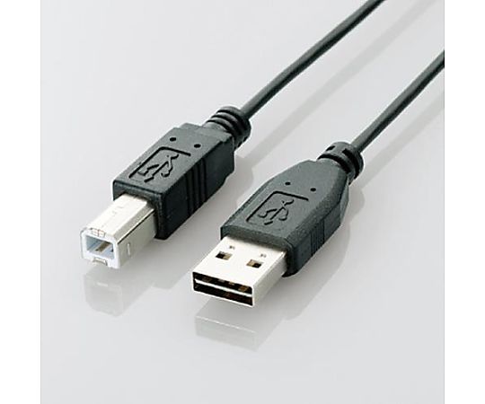 エレコム 5.0m USBケーブル(ABタイプ/黒) EA764AC-9C 1個(ご注文単位1個)【直送品】