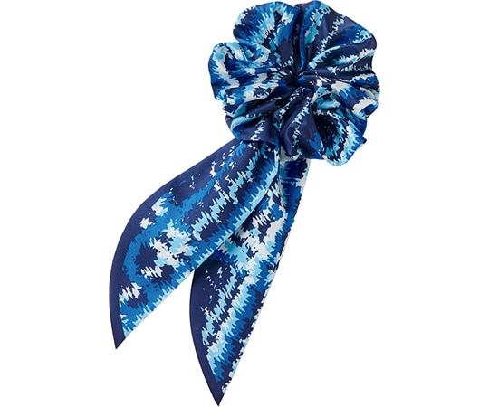 カーシーカシマ ENJOY スカーフ ブルー EAZ827 1枚（ご注文単位1枚）【直送品】