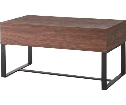 東谷 2WAYテーブル ブラウン SO-851WAL 1個（ご注文単位1個）【直送品】